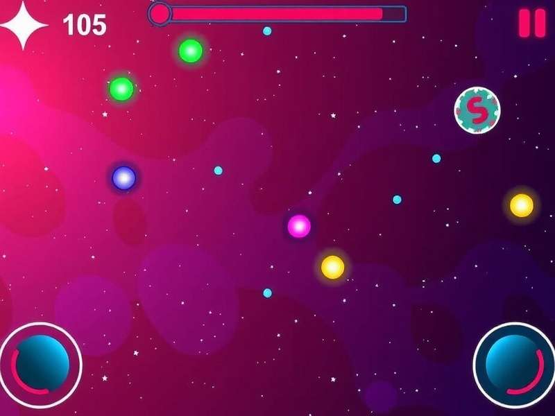 Cosmic Drifter Supreme Gameplay Screenshot